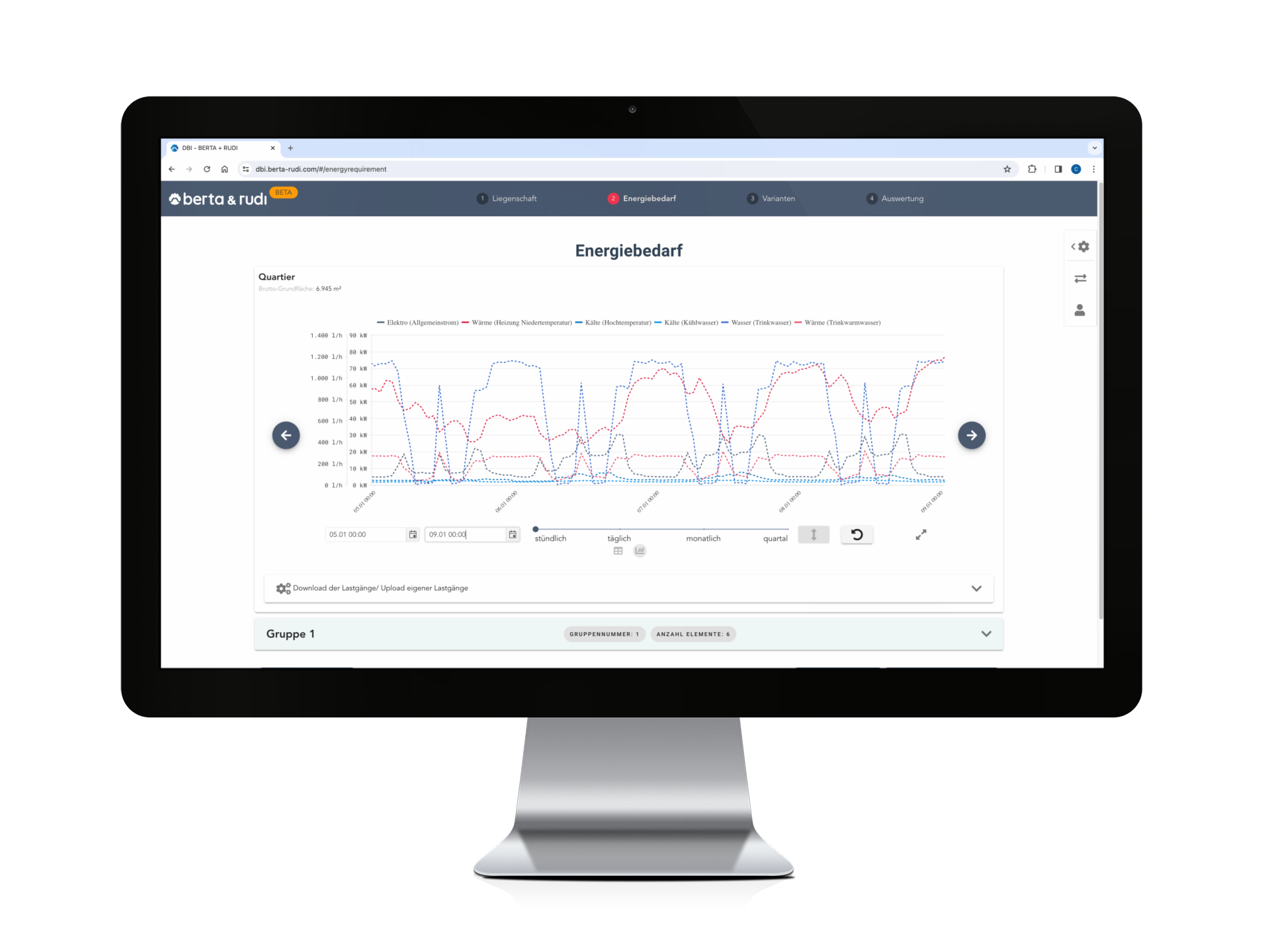 screenshot of Berta & Rudi